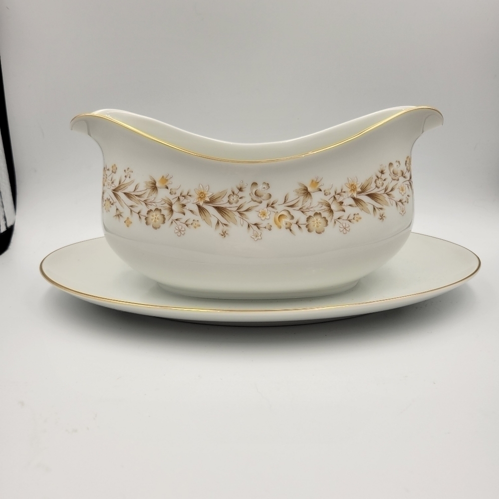 EKCO Prudence ELEGANTE 373 Gravy Boat & Underplate